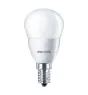 Philips Corepro LED Lustre E14 Sferica Ghiaccio 5W 470lm - 827 Bianco Molto Caldo | Sostitutiva 40W