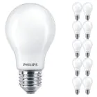 Confezione Multipack 10x Philips Corepro LED Bulbo E27 Pera Ghiaccio 7W 806lm - 830 Luce Calda | Sostitutiva 60W